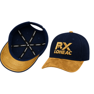 Casquette Suedine BLEU MARINE 50ans