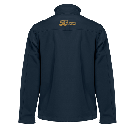 Softshell BLEU MARINE 50ANS