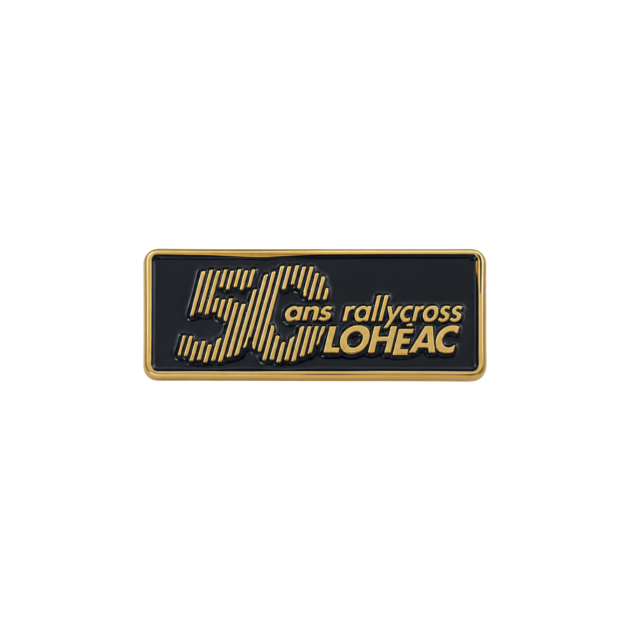 Pin’s 50 ans Rallycross Lohéac