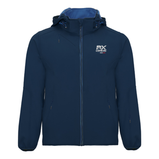 Softshell BLEU Logo Griffe RX Loheac