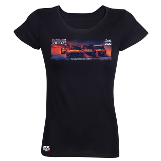 T-shirt Femme NOIR Affiche RX Loheac 2022
