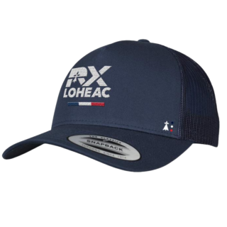 Casquette Trucker Logo Brode Hermine sur le cote