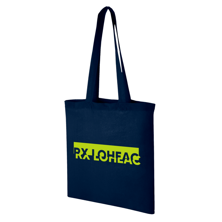 Sac Shopping Marine Logo Vertical RX Loheac